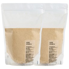 방앗간청년 쪄서 볶은 서리태귀리쉐이크, 2개, 500g