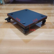 우퍼받침대 노이즈 필터 흡음 40x45 스펀지 음향기기 무광 회전 블랙 바퀴, K. F31 블랙 매트 캐스터 휠 2530 개당 가격은