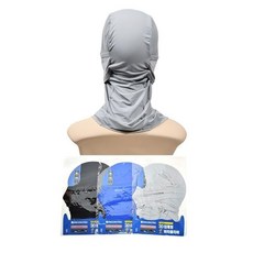 HOOT 3D 자외선차단 넥워머 흡습속건 마스크 입체형 야외, 블랙