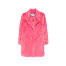 블루걸 페이크 퍼 코트