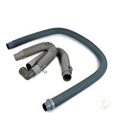 픽봄 그레이 주름형 유연한 배수구 호스 배수구호스 배수관호스, 구형(소)