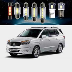 자동차LED전조등 LED 전구 모음 코란도투리스모 전용 실내등 미등, 꼬마전구타입(1개)