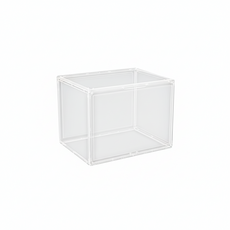 透明公仔展示盒，防塵模型收納盒，多層疊加展示架，玩具公仔展示櫃, 1個