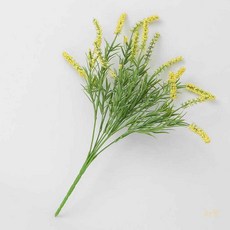 대목 라벤더 조화 옐로우 꽃꽃이