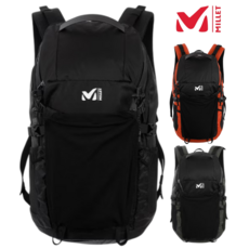 [매장발송] 밀레 경량 등산 가방 25L 산행 트레킹 운동 낚시 캠핑 스포츠 배낭, 08블랙