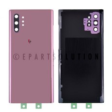 [관부가세포함] 삼성 갤럭시 노트 10/노트 10플러스 뒷면 커버 유리 배터리 도어 카메라 렌즈, Note 10+ Pink (400-410-489-NS)