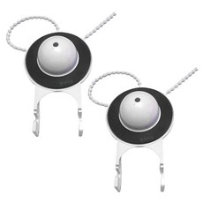 본라이프 양변기 PVC 마개 양변기고무마개 통고무마개, 백색, 2개