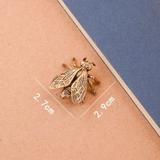 단단한 황동 시뮬레이션 곤충 꿀벌/잠자리 인형 미니어처 차 애완 재미 있은 딱정벌레 공예 데스크탑 장식, 04 A2