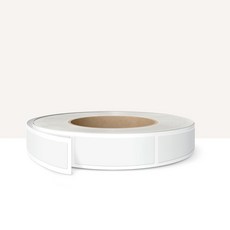 밴드형 투명 스티커 3종 1000매 무지 포장 봉인 포장박스 밀봉 팬시 데코 디자인 문구용 사무용 포장용 라벨 롤스티커, 2.R-16 투명 밴드(40x13) 롤(1000개)