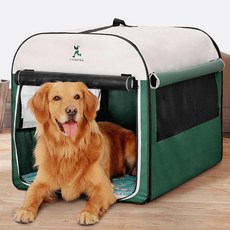 강아지 소프트 켄넬 대형견 이동장 가방 케이지 강아지켄넬 강아지카시트 강아지캐리어 강아지이동가방, 02 접이식 소프트 켄넬 M