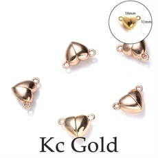 원형 자석 연결 걸쇠 비즈 라인석 참 펜던트 DIY 커플 마그네틱 버클 쥬얼리 팔찌 14mm 16mm 5 세트, 20 style29