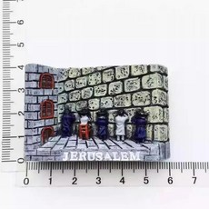 베들레헴 팔레스타인 수제 페인팅 3D 냉장고 자석 관광 기념품 냉장고 자석 스티커, 01 002