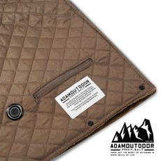 ADAMOUTDOOR USB急速加熱暖心毯 110x70cm 三段溫控