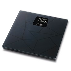 카스 LED 디지털 체중계 X24 정확한 무게 측정 저울 자동 전원 ON/OFF 센서, 단품, 블랙, 1개