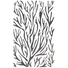 A40-0494 型染版(Stencil) - 蝶古巴特diy-簍空模板-塗鴉模版-繪畫模版, 1個