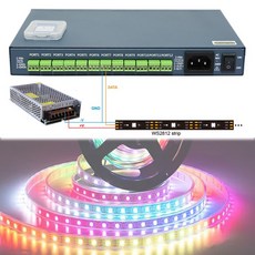 XLights/ Jinx/M5 Artnet 72 Universe 12240 픽셀 SPI /DMX 컨트롤러 WS2811 DMX512 트리거 SD 플레이어 KT, [01] US Plug