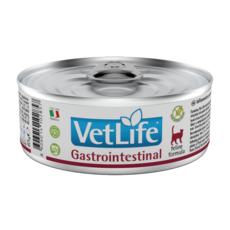法米納VetLife貓用腸胃道配方罐頭 85g, 1個, 貓用腸胃道處方, 室內的