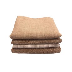 린넨 삼베 원단 식탁보 자루 깔개 DIY 복고풍 장식, 1개