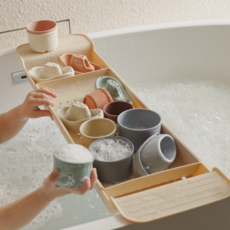 까사드로잉 베이지 욕조트레이 장난감 건조대 거치, TRAY, BEIGE