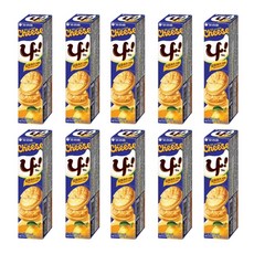 오리온 나! 유자치즈크림맛, 77g, 10개