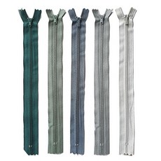 [청라핸즈] YKK 바지지퍼 23Cm (16-682), 그린(530)YKK, 1개