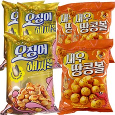 노브랜드 새우땅콩볼 150g + 노브랜드 오징어해씨볼 270g 세트, 3세트, 420g