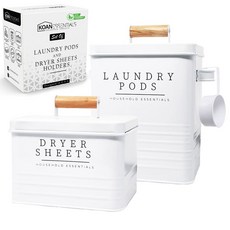 세탁 포드 보관함 금속 용기 200개 수납