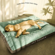 강아지 대형 방석 쿠션 고양이 침대 L 100x75 대형견 사계절 분리 세탁, 1개, 상세페이지 참조