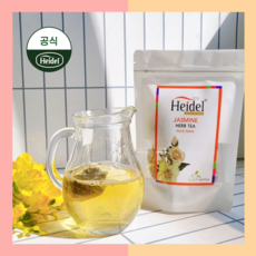 하이델 프리미엄 허브 자스민 티 삼각티백 20개입, 1.5g, 1개