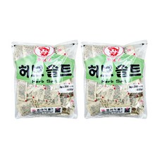 범아 허브솔트 200개입, 2개, 600g