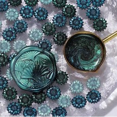 봉투 봉인 스탬프 왁스 알 초대장 혼합색상 100개 1팩, 1개, 14