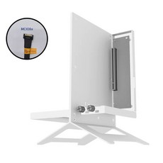 Hexasoul Nano G3 eGPU독 외장 그래픽카드 썬더볼트 800W 파워내장, C. A2 그래픽 카드 도크 흰색 MCIO8x 마더보드