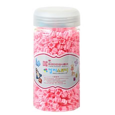 디폼블럭8mm 700개, E12_8mm디폼블럭_연핑크색(700개)