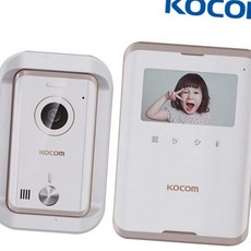 (올핀) LED 컬러 비디오폰 KCV-R431E 화이트 109mm(4.3인치) 자기노출형 81E 코콤