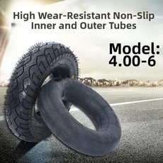 1세트 13x5.00-6 이너 아우터 튜브 온로드/오프로드 고무 타이어 카트 스쿠터 교체 부품, 02 on-road, 01 빠른  Mainland