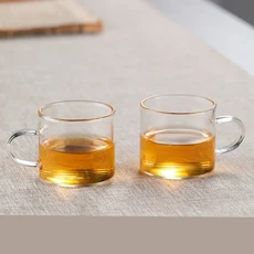 가정용 고온 내성 유리 티팟 단일 포트 필터 차 제작 도구, 04 2cups-Transparent