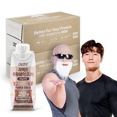 칼로바이 퍼펙트 파워쉐이크 20g 김종국 프로틴 헬스 단백질 음료 액상 보충제 바닐라 36개입, 250ml, 36개