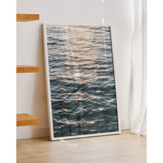 윤슬 물결 포스터 인테리어 감성 바다 사진 소품(A4 포스터 1p 증정)