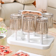 마글론 물빠짐 컵 거치대 컵꽂이 주방 컵걸이, 1개, 화이트