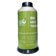 국산 바베큐 조리용 면실150m 소시지실 스테이크실 사퀴테리 넷케이싱 미트케이싱, 국산조리용면실150m, 1개