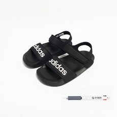 adidas 愛迪達 孩童涼鞋+原子筆 190-240mm
