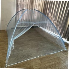 바닥없는 돔형 접이식 원터치 텐트 모기장 실내외 침대 겸용 캠핑 방충망 접이식모기장