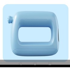 跨境手持式筋膜槍燃脂塑形筋膜環肌肉放鬆震動按摩器電動甩脂機, 1個, M08-筋膜環-藍色