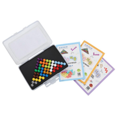 퍼즐리아 구슬퍼즐 삼각, 1개, 12피스