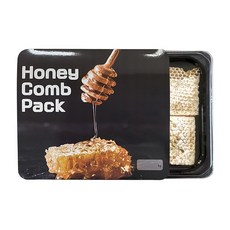 벌이랑꿀이랑 허니콤팩 1.2kg 이상 국산 업소용 영업용 카페용 대용량 도매 아이스크림 요거트 팩 벌집 밀랍꿀 꿀벌집, 1박스