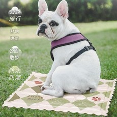 寵物降溫冰墊 狗狗貓咪專用 夏季涼席 物理降溫, 冰墊 - 格格熊草綠色