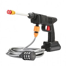 아트박스/혀니별 혼시티 고압분사기 전동세차건 풀팩, 블랙, 25cm