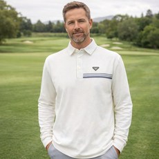 커터앤벅 남성 가을 스판덱스 기모 부드럽고 푹신한 골프티셔츠 스키니셜골프 TS63