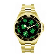 Toff London 토프 런던 TLWL-8119 남성용 그린 앤 블랙 위드 시계 608706