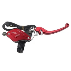 유압 펌프가 장착된 M10 전기 자동차 디스크 브레이크 상부 펌프 Citycoco 수정 액세서리 부품용 핸들 레버, right, 1개